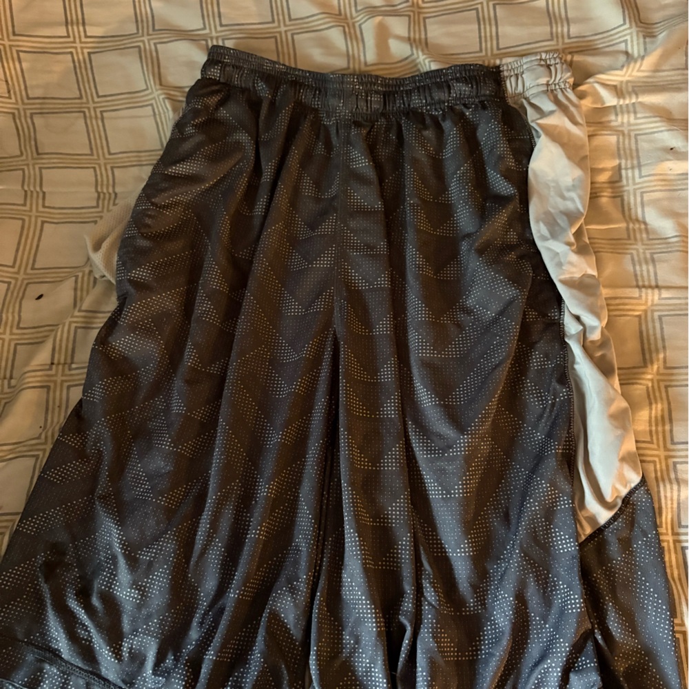Under Armour Gray and Black Athletic Shorts